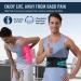 Fit Geno Back Brace for Men and Women - Instant Back Pain Relief for Herniated Disc, Sciatica, Scoliosis - Premium Lumbar Support Belt - Large Size (37.50-53 Inch Waist) - Buy Online on GoSupps.com