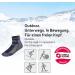 Black Crevice Merino Hiking Socks for Men & Women | Odor-Inhibiting Breathable Trekking Socks in Various Colors & Sizes | Reinforced Toe & Heel | 2 Pairs Short Black/Orange 39-42 - Buy Online on GoSupps.com