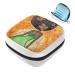 GIAPB Sanitary Napkin Storage Bag Period Bag Tampon Bag Makeup Bag Pad Pouch African Tribal Art Picture Color363