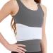 Chest Rib Broken Injury Support Brace Abdominal Compression Wrap Binder Belt Rib Brace Breast Belt Elastic Supports for Cracked Ribs Bruised Rib Cage Intercostal Muscle Strain Universal Female