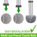 Mloowa Precut Tennis Balls Walkers 4 Pcs Balls with Precut Opening for Easy Installation Walker Accessories for Seniors Fit Most Walkers for Furniture Legs and Floor Protection Blue - Buy Online on GoSupps.com