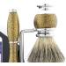 6 Pc Men's Shaving Kit - Edge Razor Badger Hair Brush Soap & Bowl | Perfect Grooming Set - Buy Online on GoSupps.com