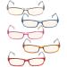 Reducblu Blue Light Blocking Glasses for Women - Computer Readers 5 Pairs Mix 1.75 x