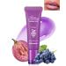Moisturizer Lip Glowy Balm Hydrating & Nourishing Repair Sleeping Lip Mask Shine Glossy Finish Lip Oil Day and Night Smooth Cracked Chapped Dry Lips Lip Care Therapy Treatment for Women-4#Grape 4# Grape