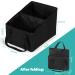 Dunsoo Autositz Organizer for Children | Car Seat Organizer with Cup Holders & Belt Attachment | best Auto Organizer for Passenger Seat - Buy Online on GoSupps.com