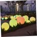 Decorative Night Lights Outdoor Landscape Lights Rechargeable Nightlight Lawn Landscape Lights Driveway Lights LED Luminous Light Globe Shaped Lamp Night Lamp Solar Light Lawn Lamp (As Shown) - Buy Online on GoSupps.com
