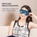 NEWGO Moist Heat Eye Compress - Microwaveable Hot Eye Mask for Irritated Eyes and Dry Eyes - Blue - Buy Online on GoSupps.com