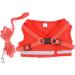 Ranphy Breakproof Cat Dishes & Reflective Chest Harness for Small Cats - Soft Fabric Adjustable (Red 44 cm) - Buy Online on GoSupps.com