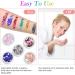 AOOWU 12 Colors Chunky Glitter Sequins for Nail & Festival Art - Holographic Cosmetic Powder for Face, Body, Eyes, Hair & DIY (08) - Buy Online on GoSupps.com