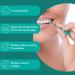 GuruNanda Interdental Picks - Super Soft Rubber Floss Picks for Gentle Gum Care | Pack of 100 | Effective Food & Plaque Removal - Buy Online on GoSupps.com