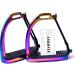 RAINBOW PEACOCK STIRRUPS AMIDALE HORSE RIDING IRON FILLIS MULTI COLOR BNWT 4.75 INCHES AND 5.00 INCHES (5.00 INCHES) - Buy Online on GoSupps.com