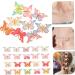 VILLCASE 50 Pcs Butterfly Charms Post Brackets Butterfly Enamel Charms Butterfly Beads Wedding Decorations Cute Charms for Bracelets Butterfly Earrings Charms Plastic Modeling Accessories - Buy Online on GoSupps.com