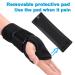 Carpal Tunnel Wrist Brace - Adjustable Aluminum Splint for Pain Relief - Fits Right & Left Hand - Ideal for Tendonitis Arthritis & Sprains - Unisex Large Size - Buy Online on GoSupps.com