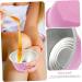 Minkissy 40pcs Aluminum Foil Wax Melting Bowls - Hair Removal Accessories Pink 8.3x8.3cm - International Shipping Available - Buy Online on GoSupps.com