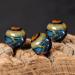 Yejianghua Blue Tiger Eye Jasper Quartz Ball - Natural Carved Healing Chakra Stone Gift | Free Carved Reiki Handicraft - Buy Online on GoSupps.com