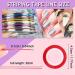 NICEMOVIC 62pcs 32 Colors Nail Art Striping Tape for DIY Nail Decoration - Buy Online on GoSupps.com