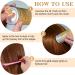 Oil Base Mask Hair Wax Stick 75g Hair Gel and 3pcs Hair Brush KitDouble Edge Comb Wigs Edge Control Slick Stick Non-Greasy Styling Pomade and Tail Comb - Buy Online on GoSupps.com