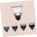 INOOMP T te de Tondeuse Barbe M tal Accessoire pour Rasoir lectrique Trois T tes avec Peignes Limitateurs pour Coupe Cheveux Homme DIY Nettoyage Eau Facile - Buy Online on GoSupps.com
