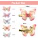 Mezrkuwr 10 Pieces Butterfly Clips Small Hair Clips Rhinestone Butterfly Clips Cute Hair Clips Headwear Hair Accessories for Wedding - Buy Online on GoSupps.com