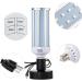 100W UV Light Sanitizer Bulb | UVC Disinfection Germicidal Lamp E26/E27 Base - Home, Office, Hotel | White - Buy Online on GoSupps.com