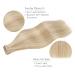 20pcs Real Hair Tape Extensions - 30cm Dirty Blonde Highlights | If-alife Silky Straight Remy Invisible Skin Weft - Buy Online on GoSupps.com
