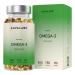 Omega 3 Vegan 1500mg Om ga 3 d'Huile d'Algue d Origine Durable Hautement Dose 750mg DHA + 300mg EPA par Dose - Comple ment Alimentaire Omega3 100% V g talien - 90 G lules