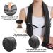NizirioOo Arm Loop Bracelet - Adjustable Shoulder Support for Left/Right Arm Ideal for Broken Arm Relief & Fractures - Black (M) - Buy Online on GoSupps.com