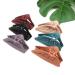 Kavya Multi-Colored Hair Clip for Thin Hair | French Matt Plastic Non-Slip Triangular Design - Medium Size Perfect for Women - Buy Online on GoSupps.com