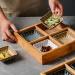 for Storage Condiments Home Sushi Dipping Household Ceramic Square Ketchup Dishes Vinegar Kitchen Serving Porcelain BBQ Mini Snack Bowls Decorative Plates Condiment Side - Buy Online on GoSupps.com