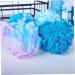 Homoyoyo 4pcs Bath Ball Body Wash Scrubber | Exfoliating Shower Loofah Sponges Set - Buy Online on GoSupps.com
