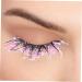 FRCOLOR 2 Pairs of False Eyelashes Fluffy Glitter Eyelashes False Makeup Eyelashes Make-Up Eyelashes Christmas Eyelashes Eyelashes with Glitter Sequins Diamond Manual Fibre 3D - Buy Online on GoSupps.com