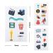24 Sheets Movie Night Temporary Tattoos - Birthday Decorations & Party Favors - Buy Online on GoSupps.com