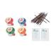 4 Flavor Assortment 40 Count Coffee-mate Non-Dairy Liquid Creamer Singles - with Sugar Packets and Individually Wrapped Stirrers
