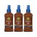 Banana Boat Deep Tanning Oil  Reef Friendly  Pump Sunscreen Spray with Coconut Oil  SPF 15  8oz. 3 Countr (Pack of 1)