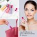 Suoundey 30 Count 10ml Empty Lip Balm Bottles - Clear Lip Gloss Containers for DIY Lip Gloss - Reusable Lipstick Bottles with Rubber Stoppers - Buy Online on GoSupps.com