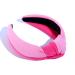 CULHEITE Fashion Knotted Headband Top Knot Hairband Padded Thick Wide Hair Hoop Summer Spring Fashion Holiday Hair Accessory Pink+rose red