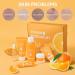 6 Pcs -Vitamin C Skincare Set for Face - with Cleanser Serum Eye Cream Moisturizer Sunscreen & Toner | Brightening Hydrating& Anti-Aging Perfect for Teens & Girls Moisturizing Face Skin Care Kit - Buy Online on GoSupps.com