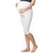 Be Mammy Womans 3/4 Maternity Leggings Tights BE20-229 S White
