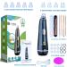 La Sherlins Blackhead Remover Pore Vacuum - USB Rechargeable Blackhead Suction Device with 5 Probes for Facial Cleaning (White & Black) - Buy Online on GoSupps.com