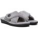 Vionic Women's Indulge Pauline Slipper - Comfortable Open Toe Spa Slippers with Arch Support & Three-Zone Comfort | Light Grey Size 9 Med - Ideal for Ladies - Buy Online on GoSupps.com