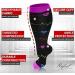 Cheeroyal Plus Size Compression Stockings for Men & Women | 20-30mmHG Extra Wide Calf Knee Socks | Support Cycle 5XL YS001-6 - Buy Online on GoSupps.com