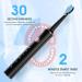 Electric Toothbrush with 8 Dupont Brush Heads | 5 Modes | IPX7 Waterproof | 38000 VPM Motor | 2hrs Fast Charge | Powered & Rechargeable Sonic Toothbrush for Whitening | Adult Oral Care - Buy Online on GoSupps.com