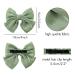 8 Pack Sparkling Glitter Fabric Large Bow Hair Clips - Handmade Hair Accessories for Women - Buy Online on GoSupps.com