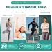 Tea Tree Oil Infused Toe Spacer Bunion Corrector - 8 Pcs Gel Separator for Hammertoes, Yoga Practice - Men & Women - Buy Online on GoSupps.com