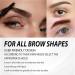 2PCS Eyebrow Pomade Waterproof Eyebrow Cream Smudge Proof Brow Pomade Sweat Proof Long Lasting for Natural Looking Eyebrow Makeup Dark Brown & Taupe - Buy Online on GoSupps.com