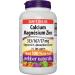 Webber Naturals Calcium with Magnesium and Zinc 200 Caplets Enhanced Absorption & Vitamin D3 1000 IU 260 Tablets For Healthy Bones Teeth and the Maintenance of Good Health - Buy Online on GoSupps.com