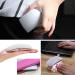 AiScrofa Mini UV LED Nail Lamp - Portable Gel Light Mouse Shape Pocket Size Nail Dryer with USB Cable for All Gel Polish - Detection Light Included - Buy Online on GoSupps.com