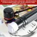FVIEXE 3PCS Poster Tube for Blueprint Artwork Art Document Tube Carrying Case Telescoping Storage Tube with Adjustable Carrying Strap for Drawing Drafting Map Scroll Expandable 17.5 to 28 Inch Black - Buy Online on GoSupps.com