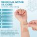 Medical Grade Silicone Scar Sheets Roll - 1.6 x 120 inches, 3M Brand - For C-Section, Surgery, Burn, Keloid, Acne - Reusable & Washable - Scar Removal Treatment - Buy Online on GoSupps.com