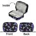 Pfrewn 7-Day Pill Organizer Case - Purple Butterflies Travel Pill Box with Zipper | Portable Weekly Vitamin & Medicine Holder Bag - Buy Online on GoSupps.com